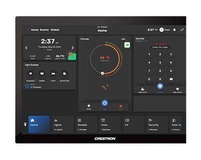 TS(W) 1060/70 συσκευή Crestron με διεπαφή Think One App