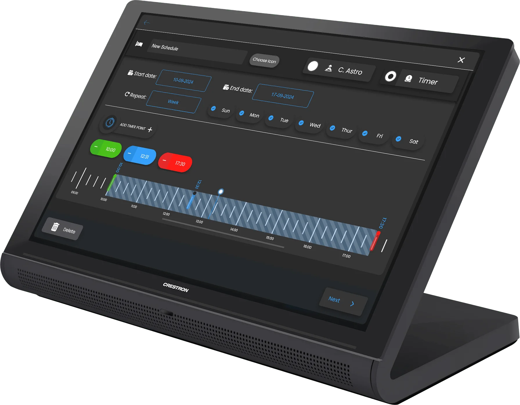 Crestron hardware