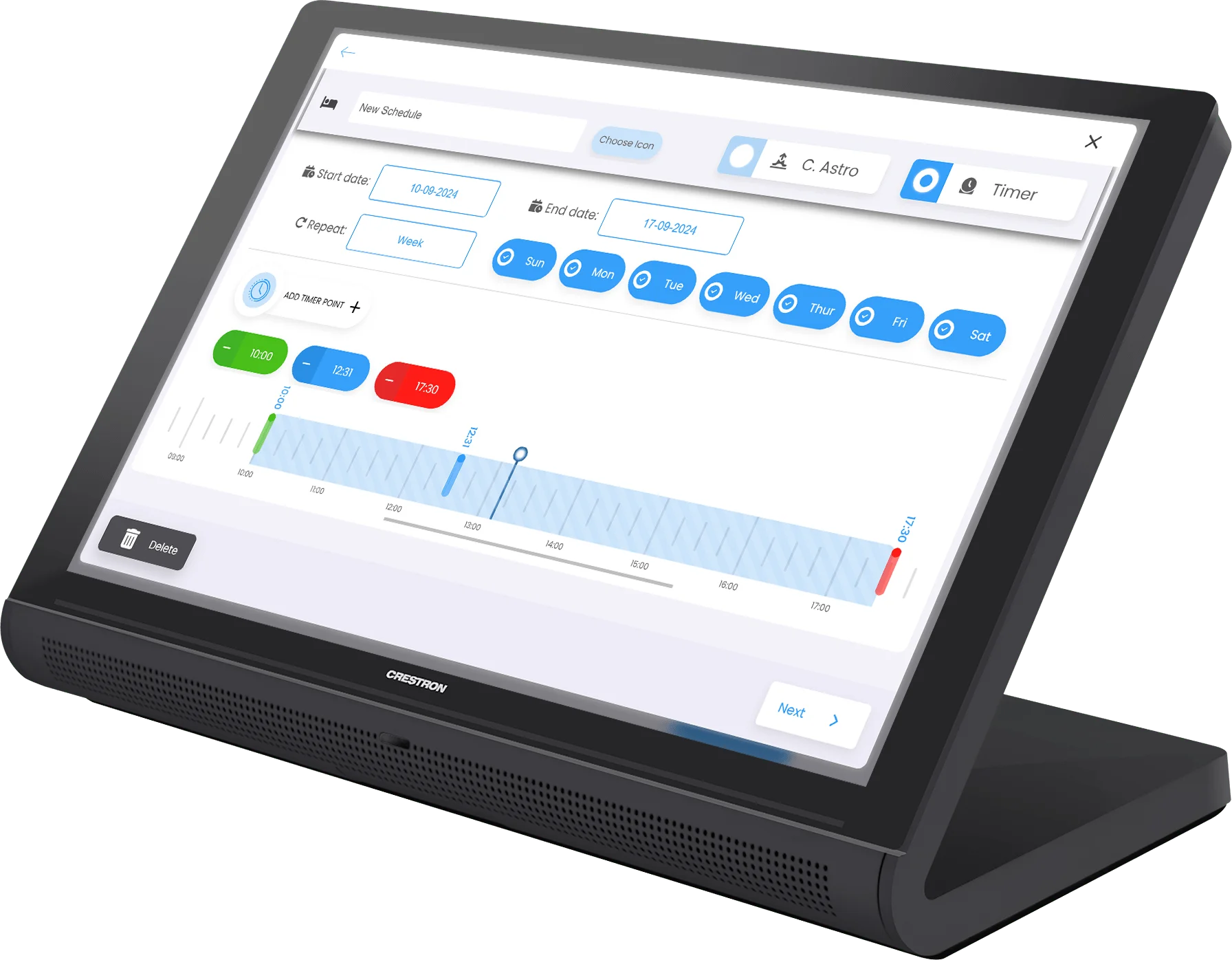 Crestron hardware